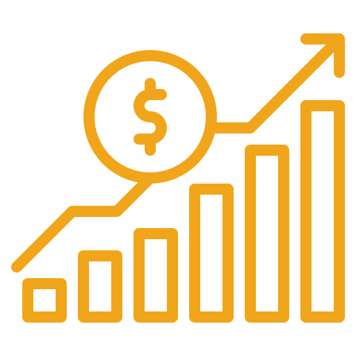 Average increase in sales